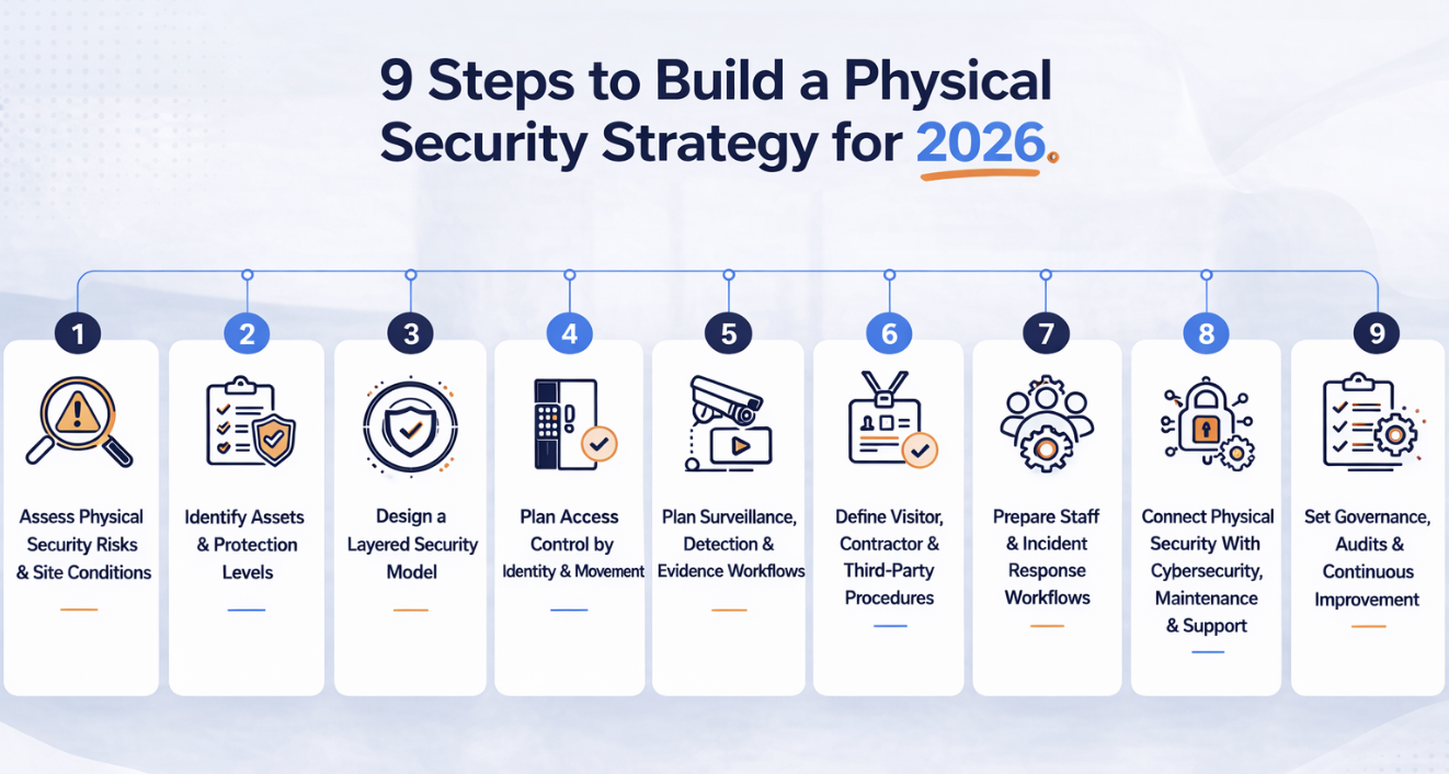 How to Plan Your Physical Security Strategy for 2026: A Practical Guide