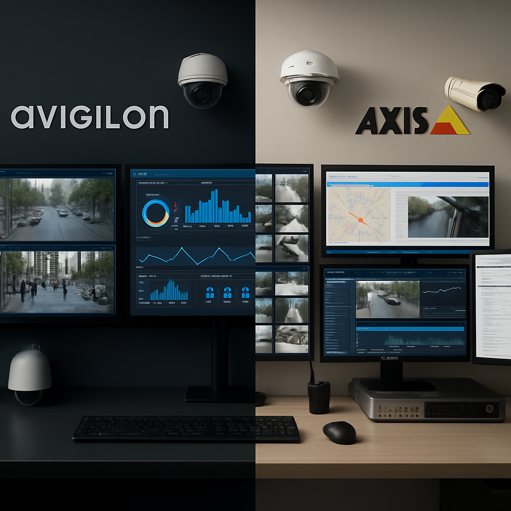 Avigilon vs Axis enterprise comparison