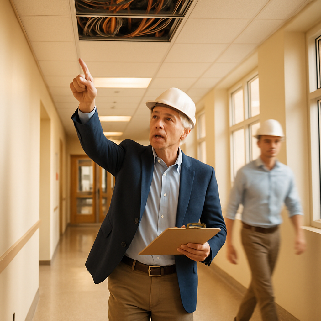 Prevailing wage compliance for structured cabling