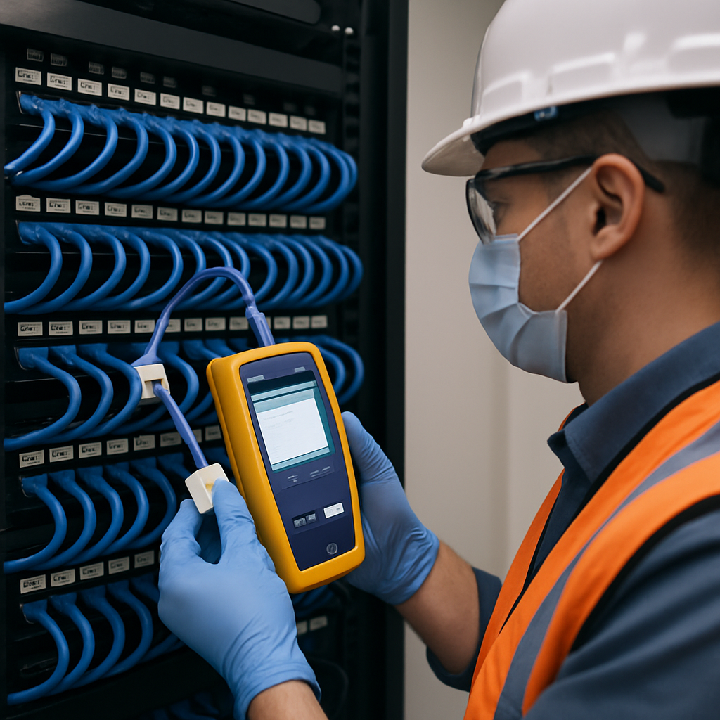 structured cabling performance testing