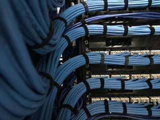Bundles of IT cabling