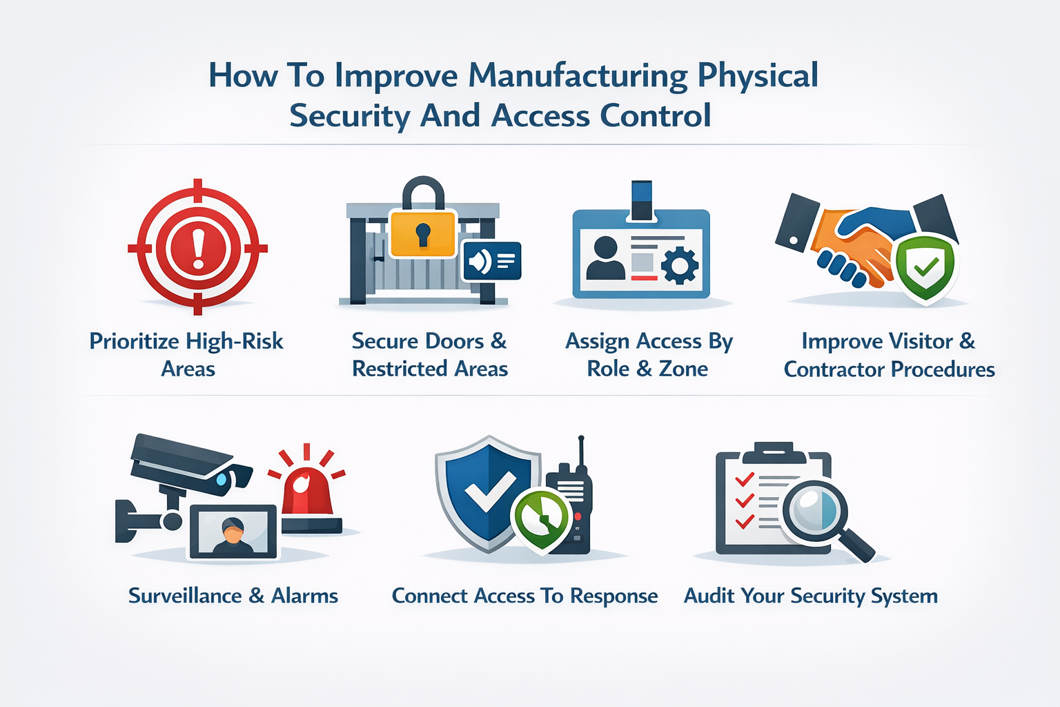 How To Improve Manufacturing Physical Security And Access Control