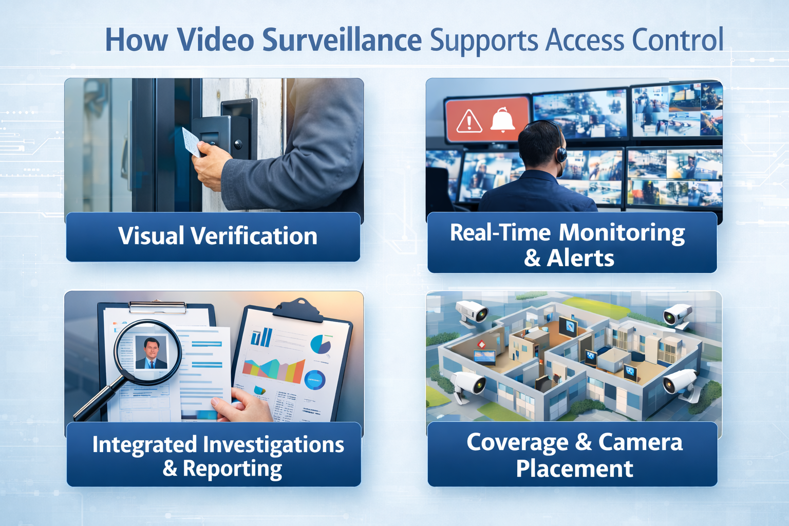 How Video Surveillance Supports Access Control
