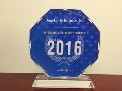 Best Information Technology Provider 2016 in Sayreville, NJ.