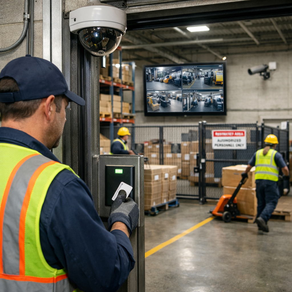 Logistics Access Control and Surveillance Systems