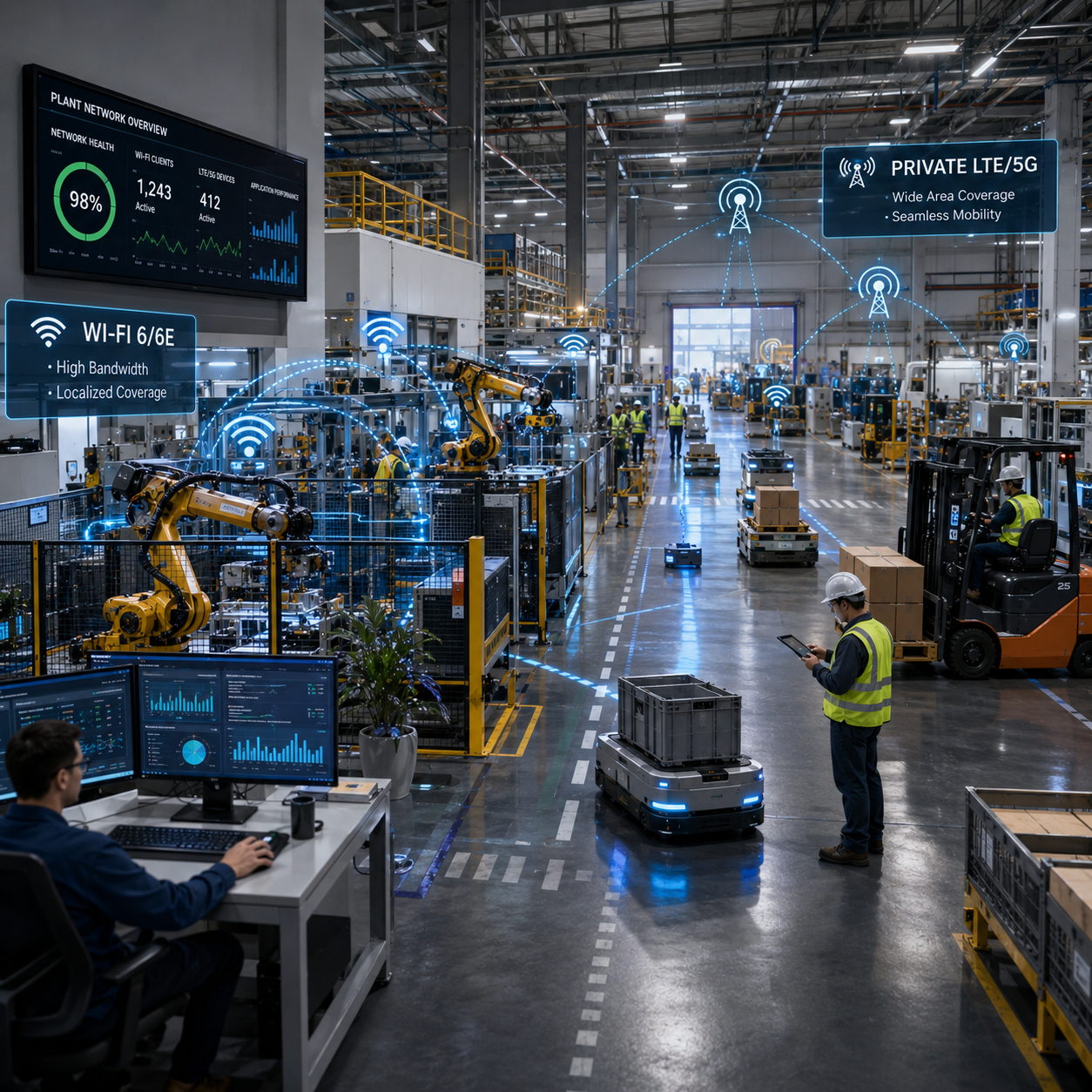 Manufacturing Wireless Network Solutions