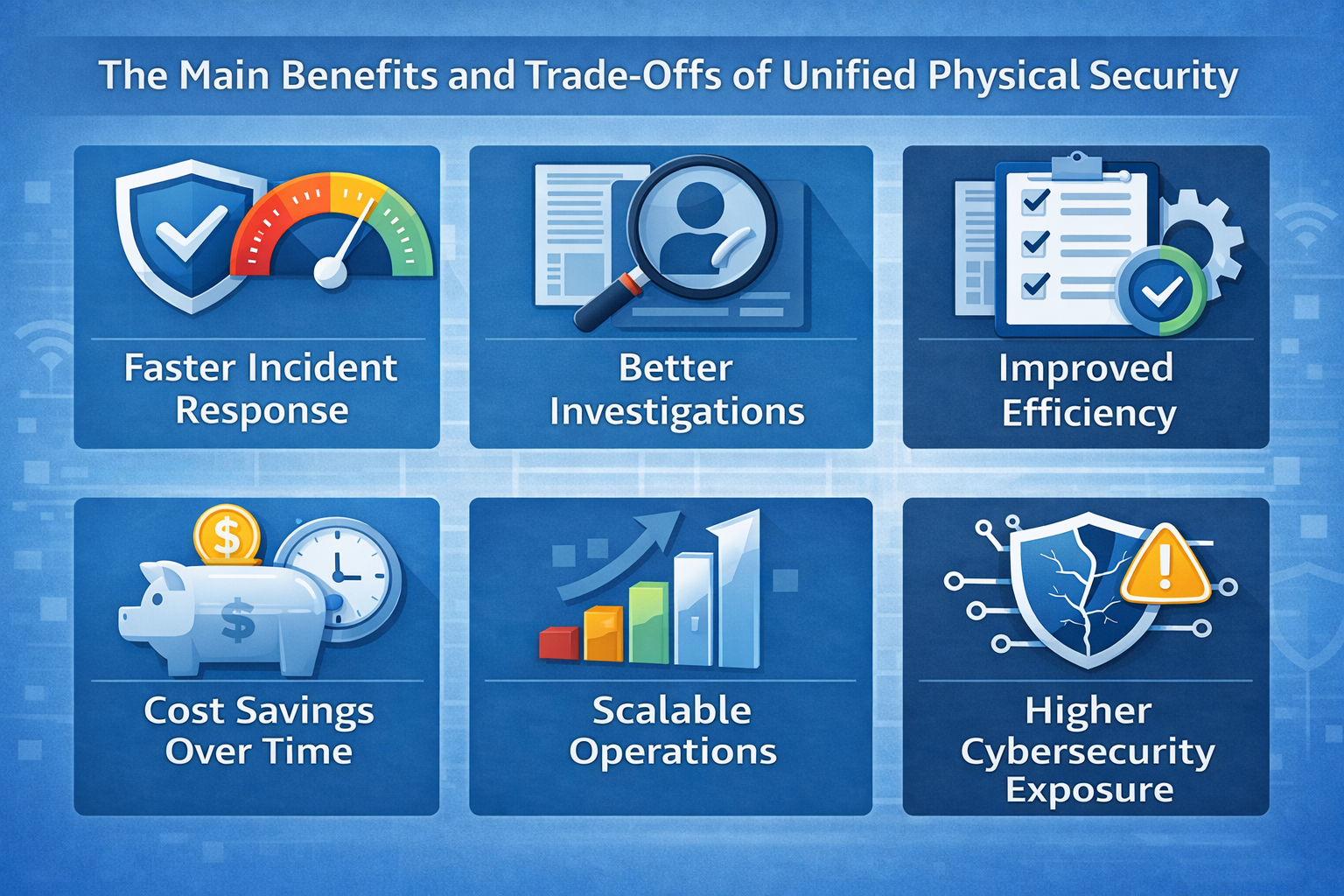The Main Benefits and Trade-Offs of Unified Physical Security